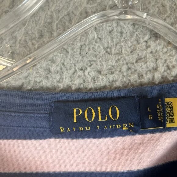 Polo Ralph Lauren Striped T-Shirt Size Large - Picture 3 of 3